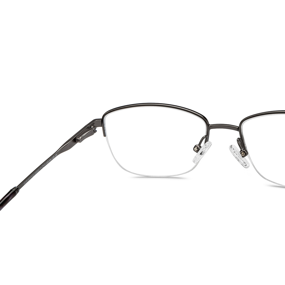 Vincent Chase Online Sky Blue Half Rim Rectangle right side