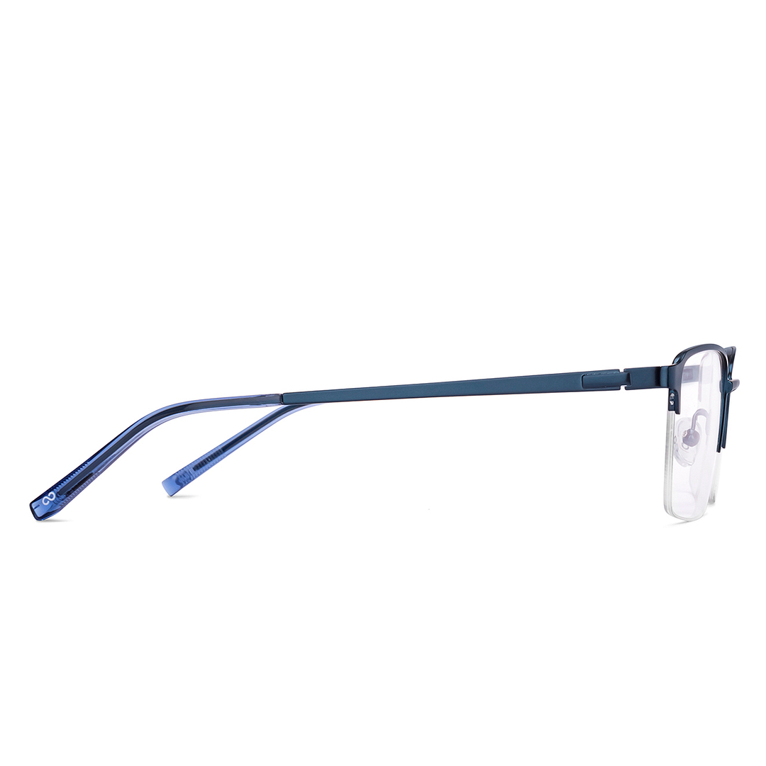 Vincent Chase Online Sky Blue Half Rim Rectangle left side