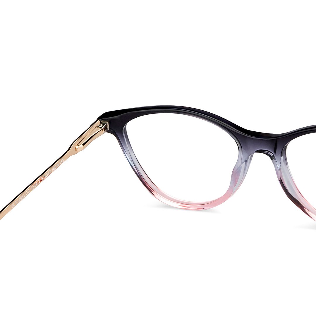Vincent Chase Online Sky Blue Full Rim Cat Eye right side