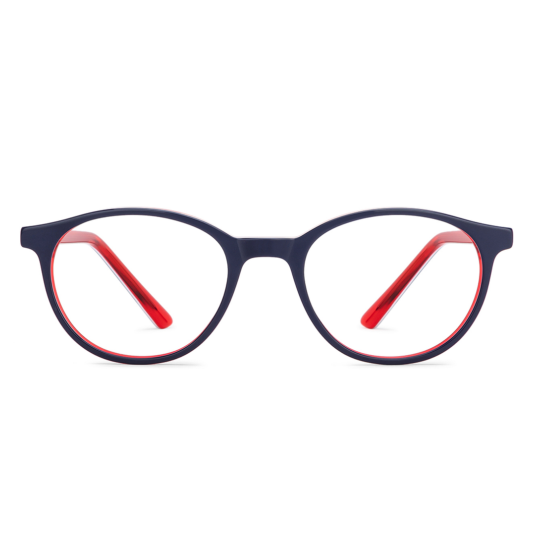 Vincent Chase Online Sky Blue Full Rim Round left side