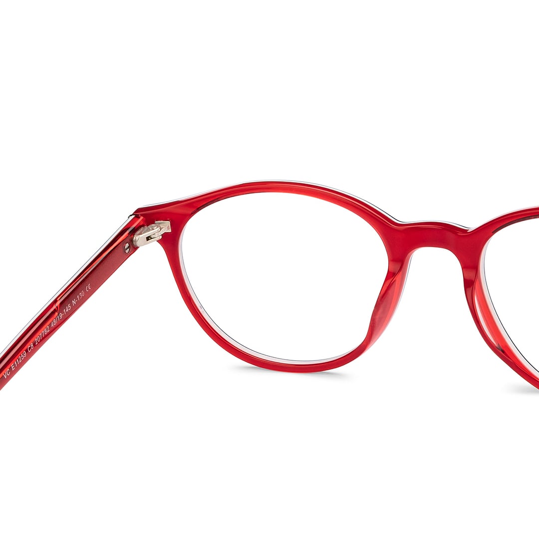 Vincent Chase Online Sky Blue Full Rim Round right side