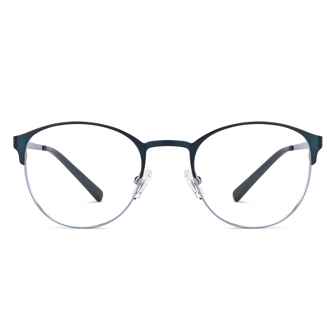 Vincent Chase Online Sky Blue Full Rim Round left side