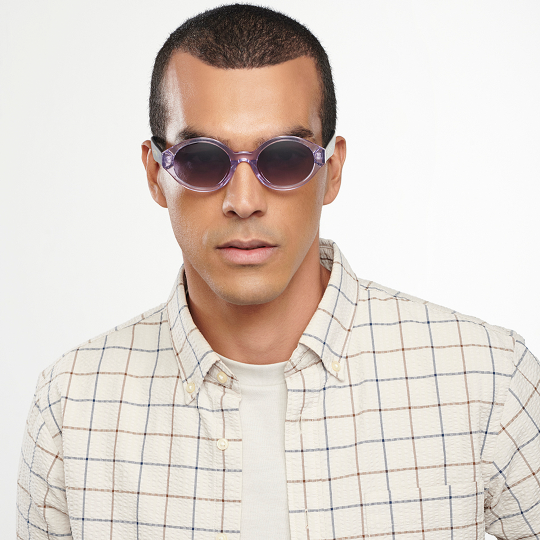 Vincent Chase Online Blue Full Rim Round right side