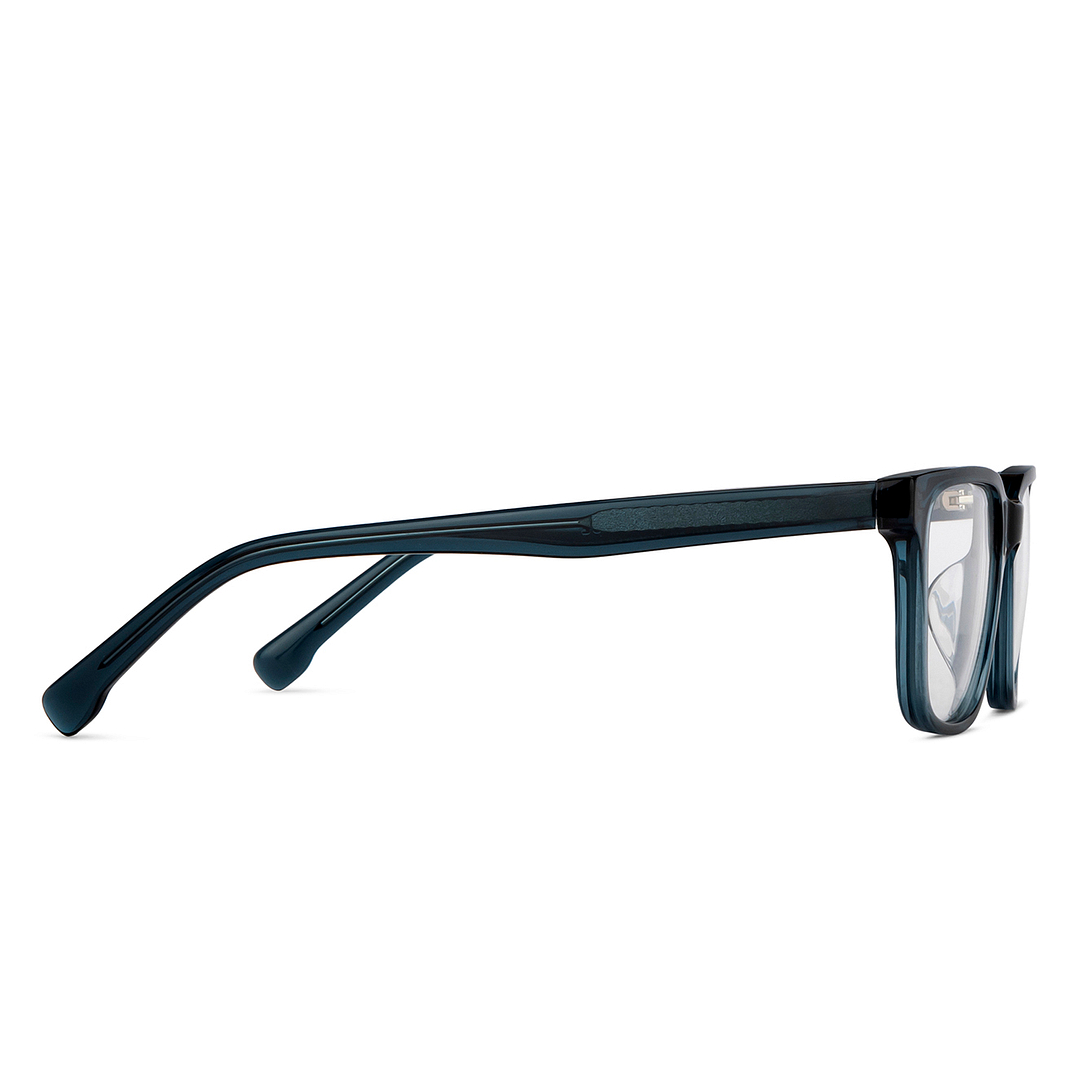 Vincent Chase Online Blue Transparent Full Rim Rectangle left side
