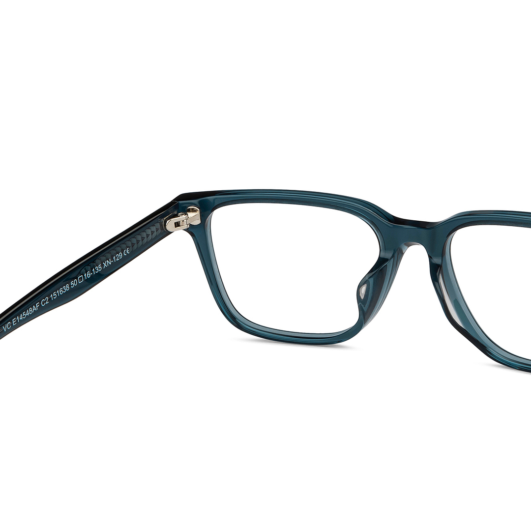Vincent Chase Online Blue Transparent Full Rim Rectangle right side