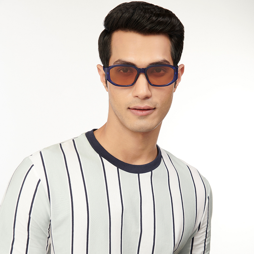 Vincent Chase Online Blue Full Rim Geometric right side