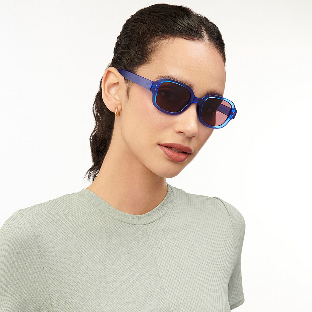 Vincent Chase Online Blue Full Rim Rectangle right side