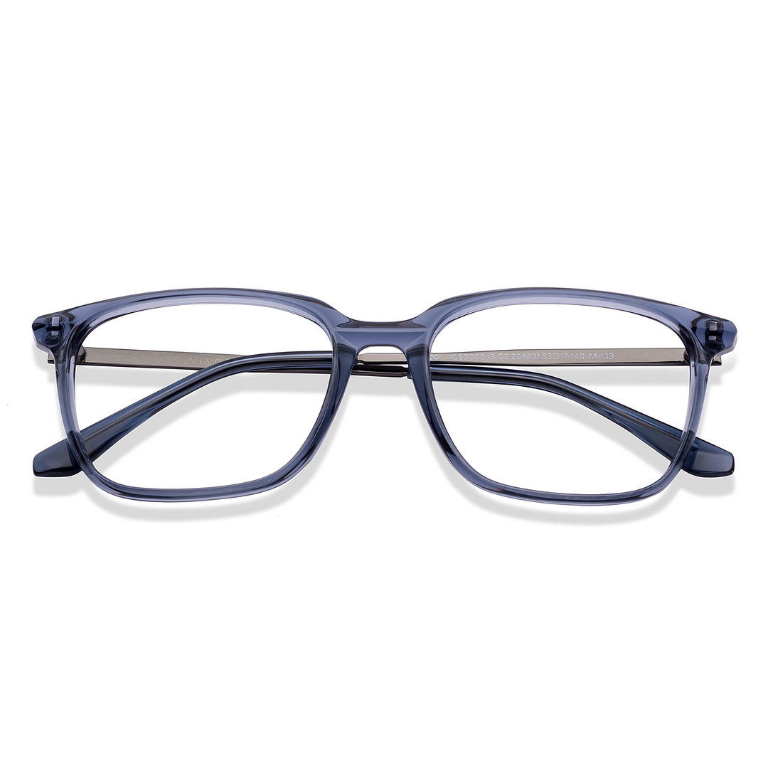 Vincent Chase Online Blue Transparent Full Rim Square left side