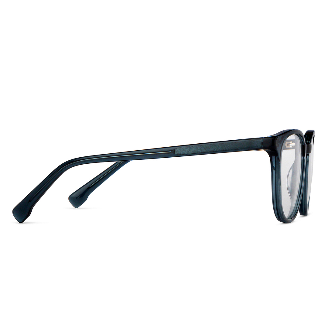 Vincent Chase Online Blue Transparent Full Rim Round left side