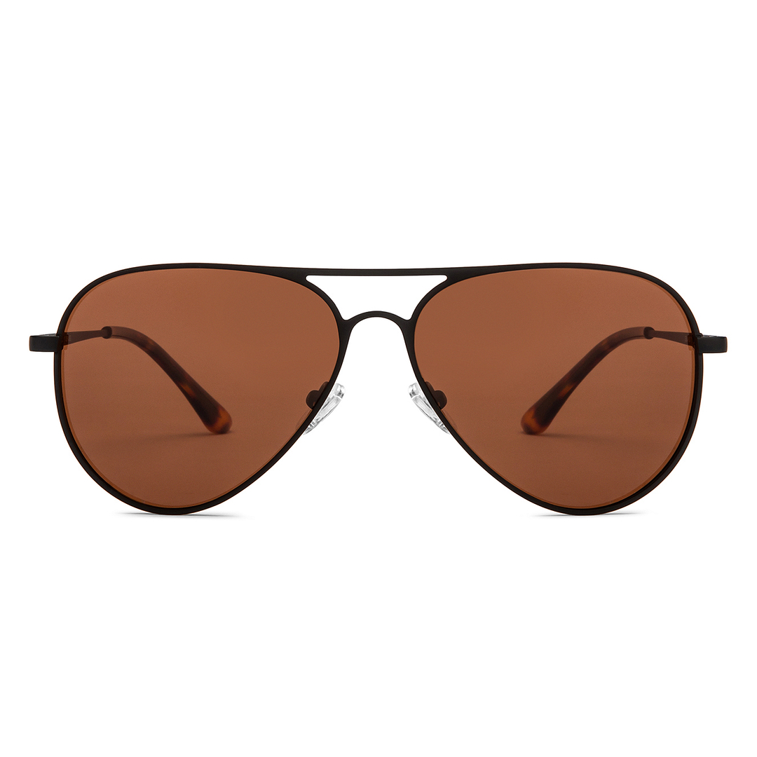 Vincent Chase Online Black Full Rim Aviator right side