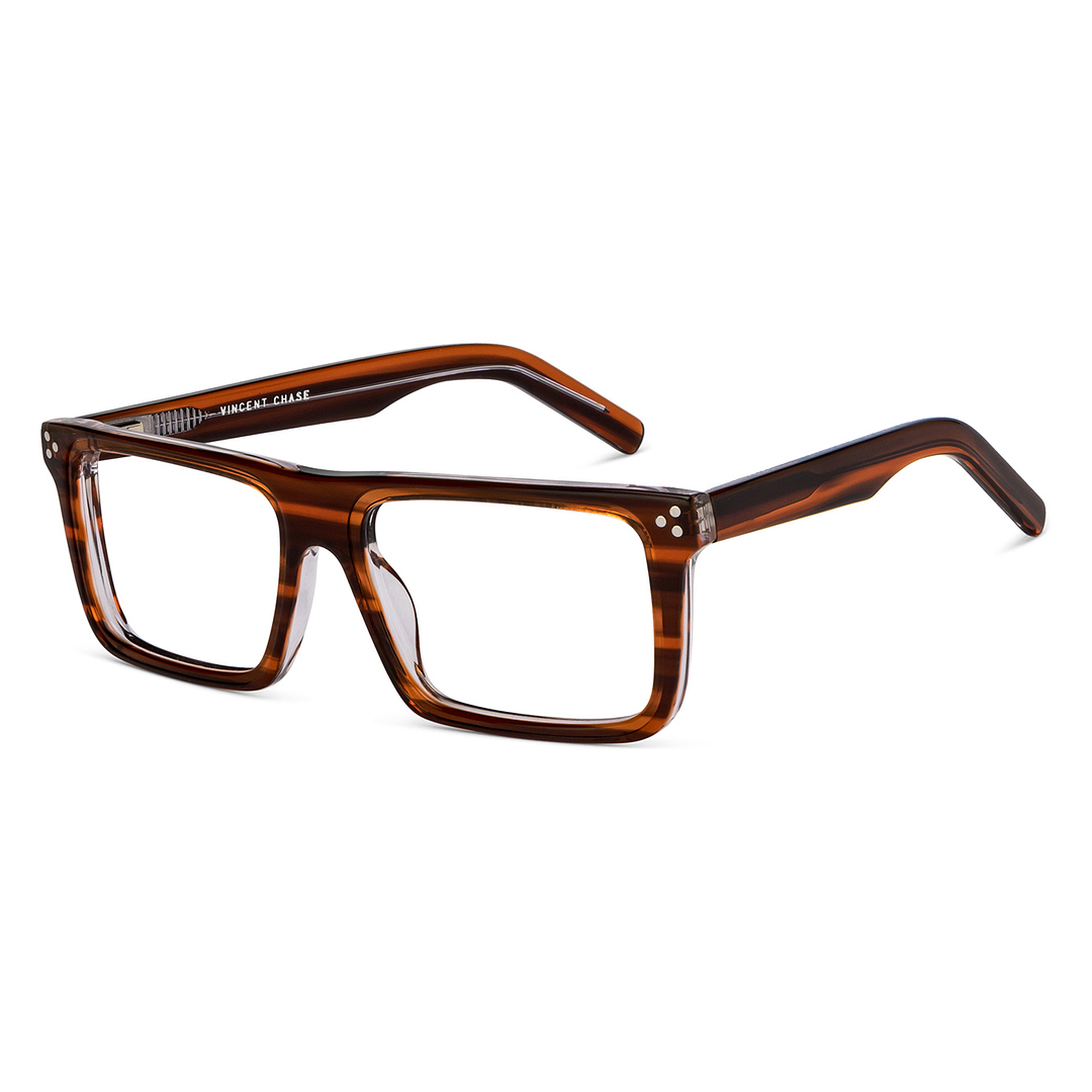 Vincent Chase Online Light Brown Full Rim Rectangle right side