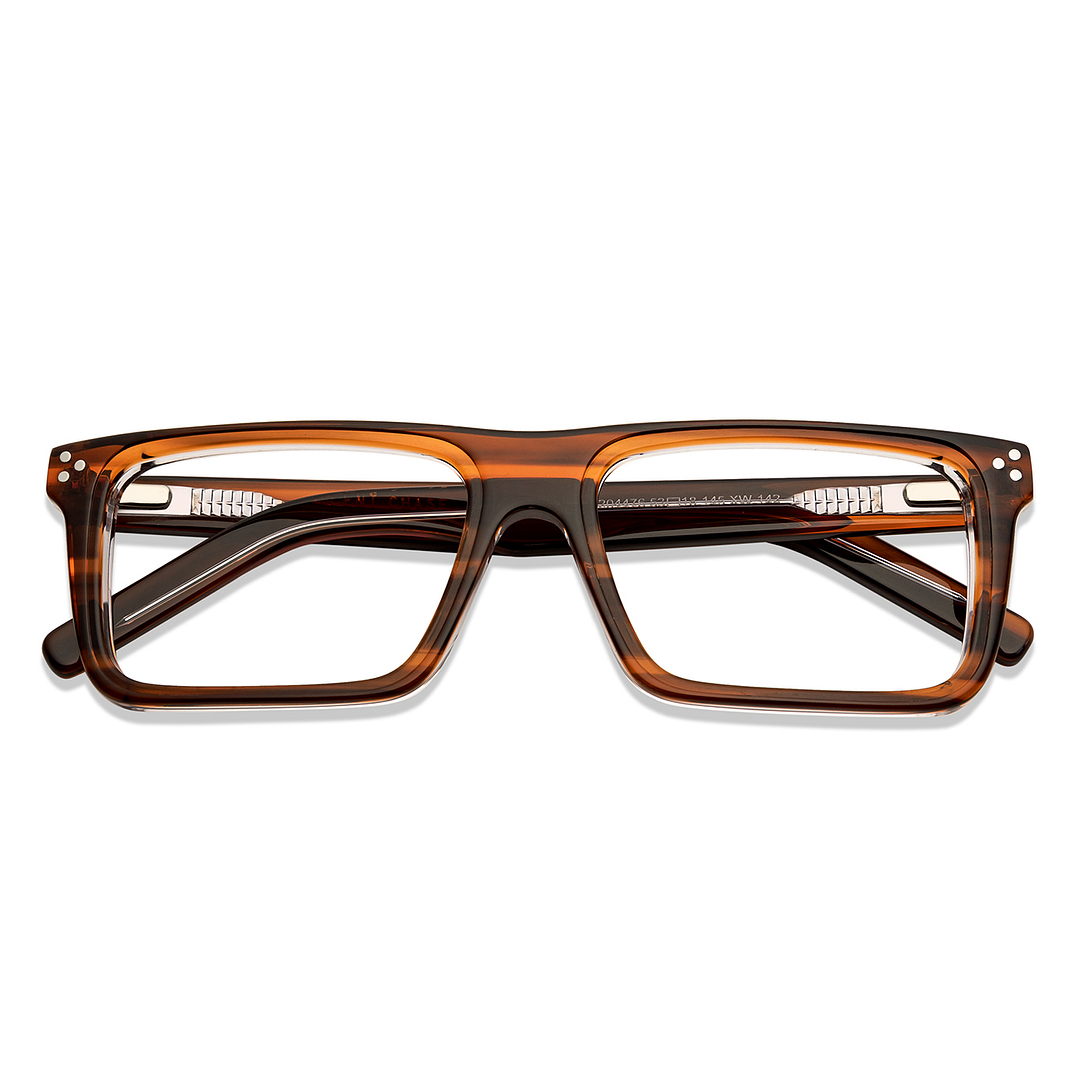 Vincent Chase Online Light Brown Full Rim Rectangle left side