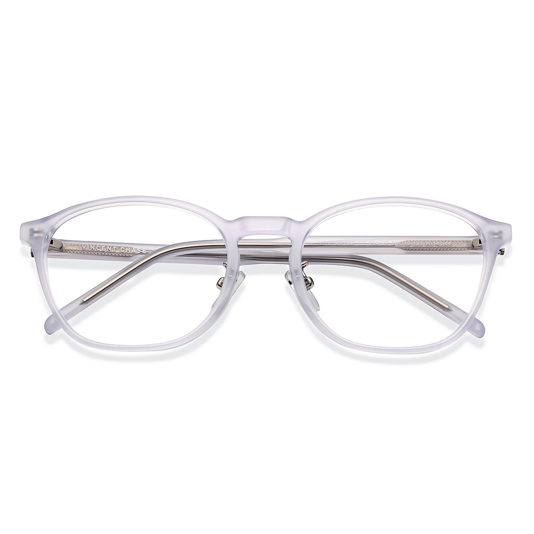 Vincent Chase Online Crystal Transparent Full Rim Square left side