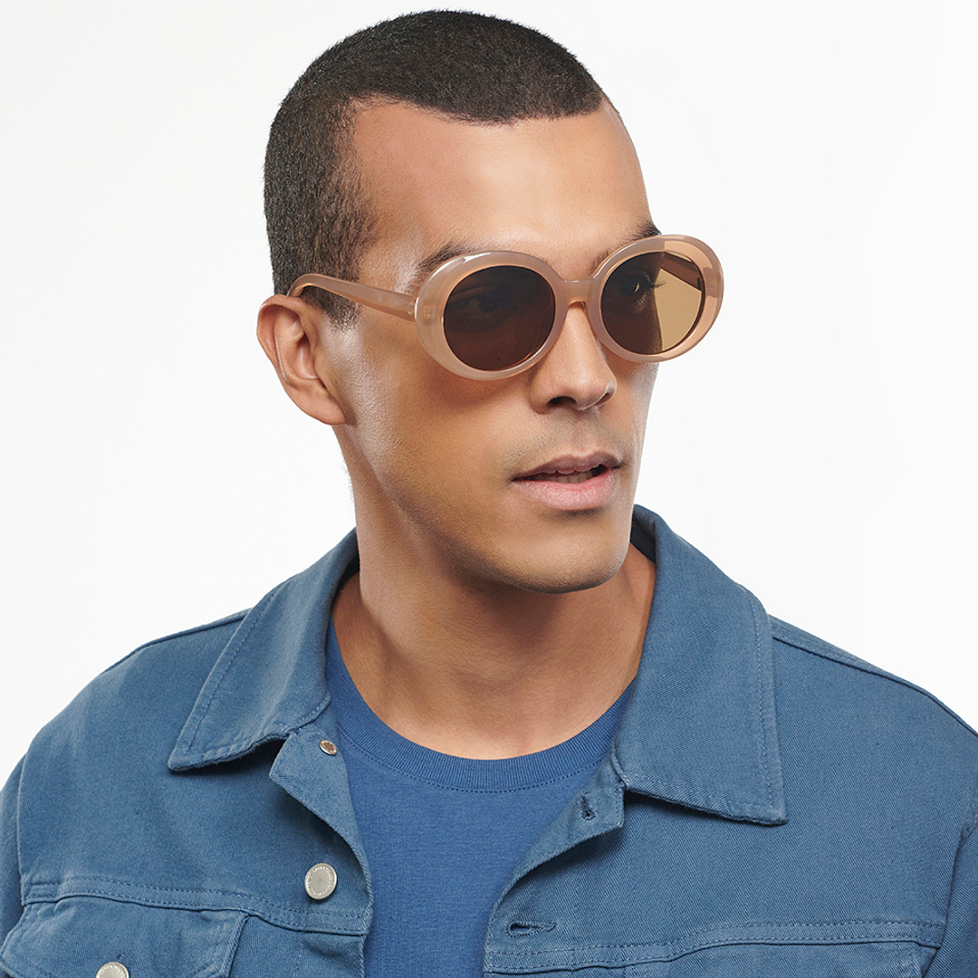 Vincent Chase Online Brown Full Rim Round right side