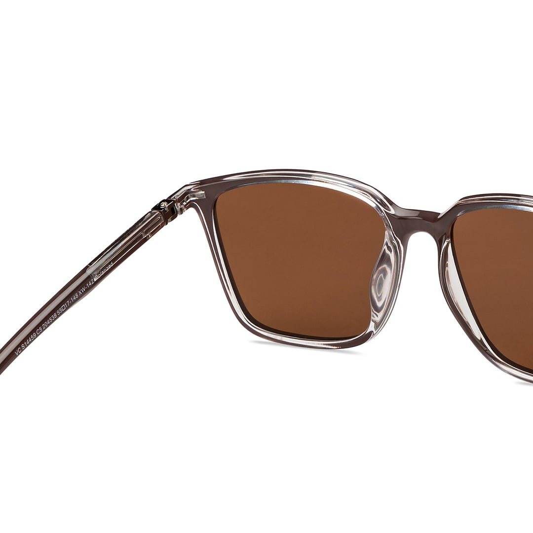 Vincent Chase Polarized Brown Full Rim Square right side