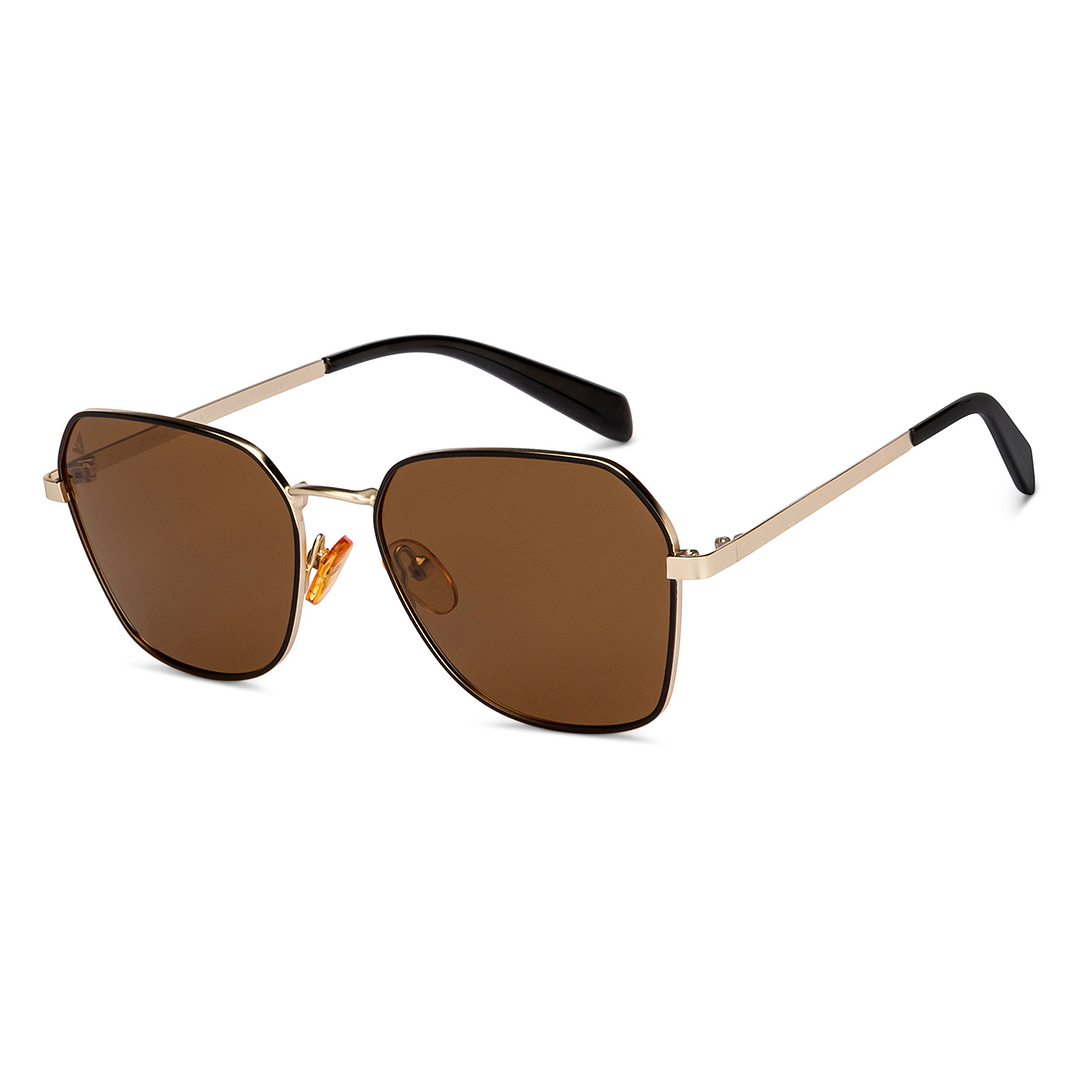 Vincent Chase Black Full Rim Geometric right side