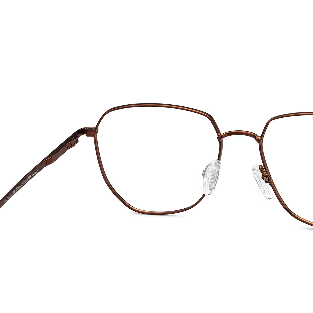 Vincent Chase Online Light Brown Full Rim Geometric right side