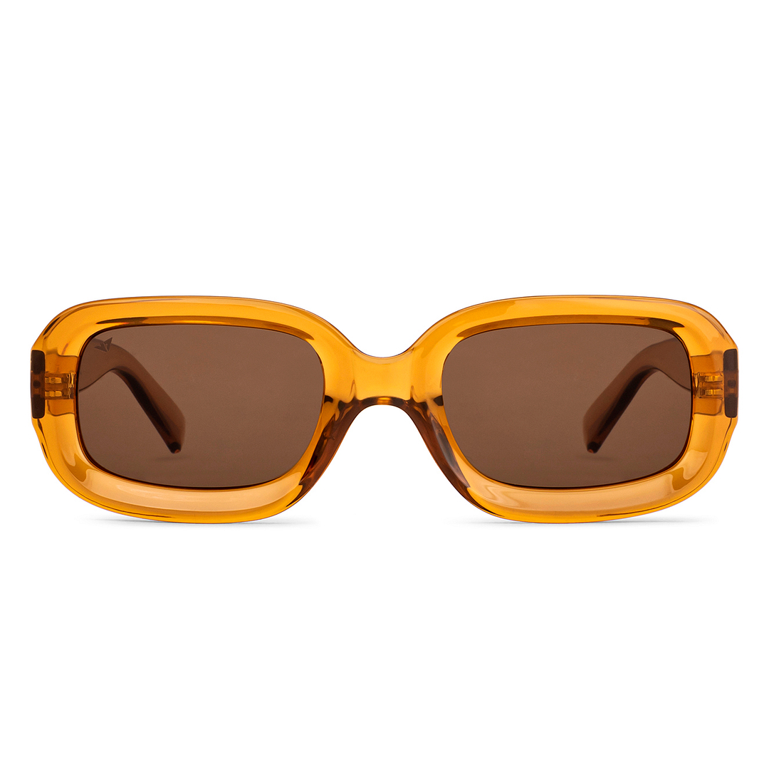 Vincent Chase Online Brown Full Rim Rectangle left side