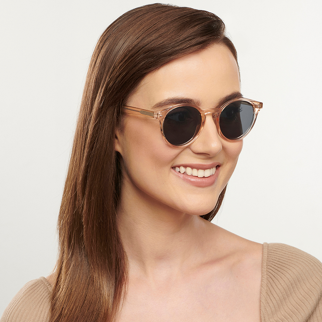 Vincent Chase Online Brown Full Rim Round left side