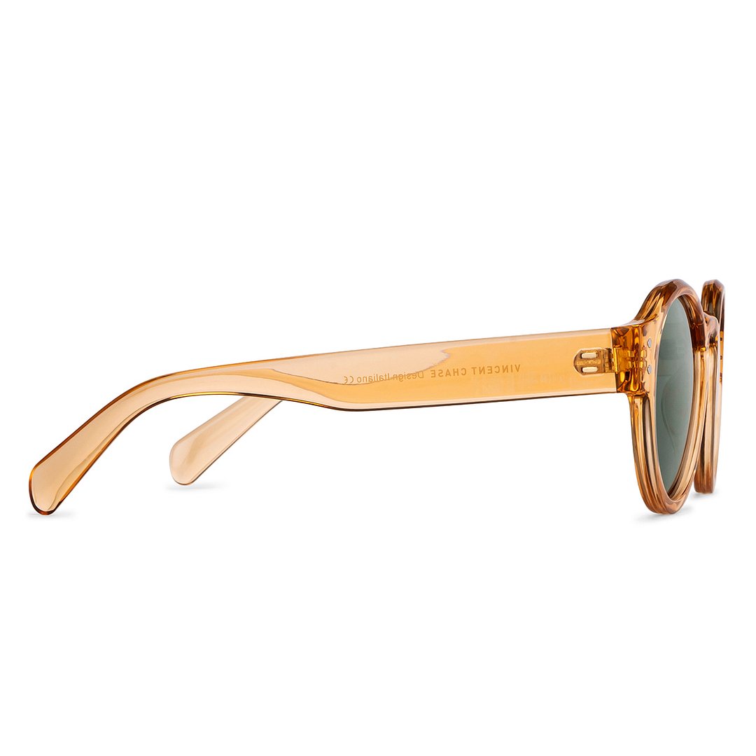 Vincent Chase Online Brown Full Rim Round left side