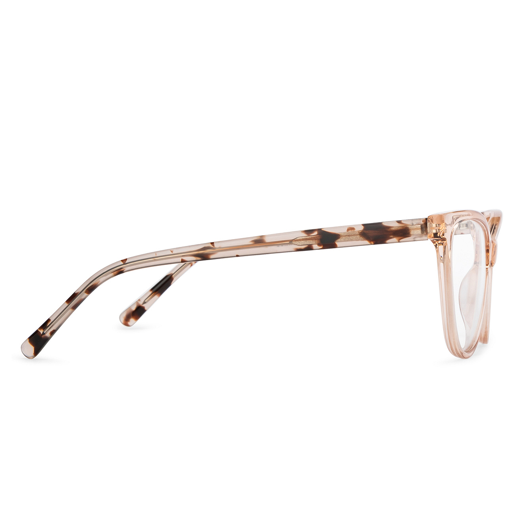 Vincent Chase Online Brown Transparent Full Rim Cat Eye left side