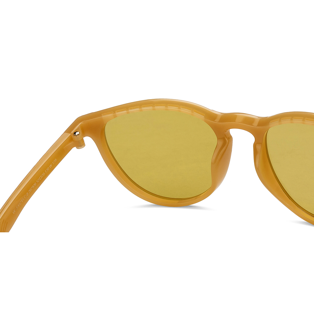 Vincent Chase Polarized Brown Full Rim Round right side