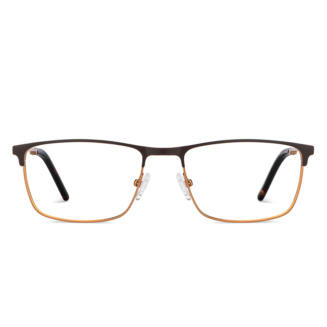 Vincent Chase Light Brown Full Rim Rectangle right side