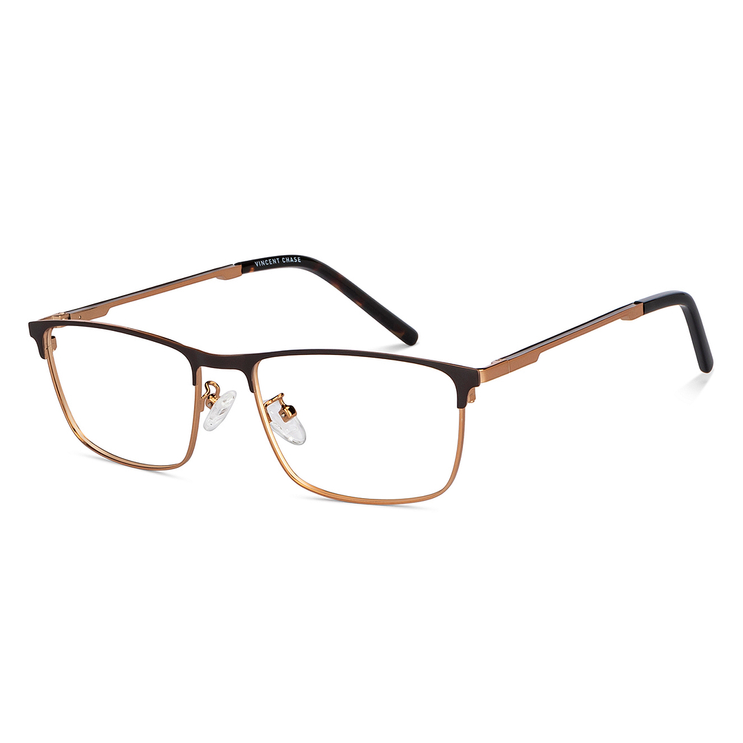 Vincent Chase Online Light Brown Full Rim Rectangle right side