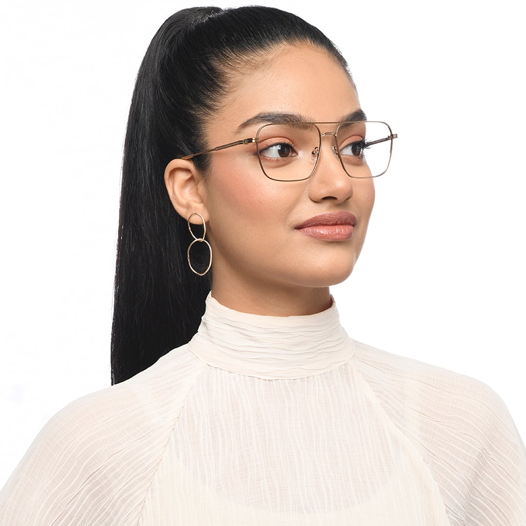 Vincent Chase Dark Brown Full Rim Square left side