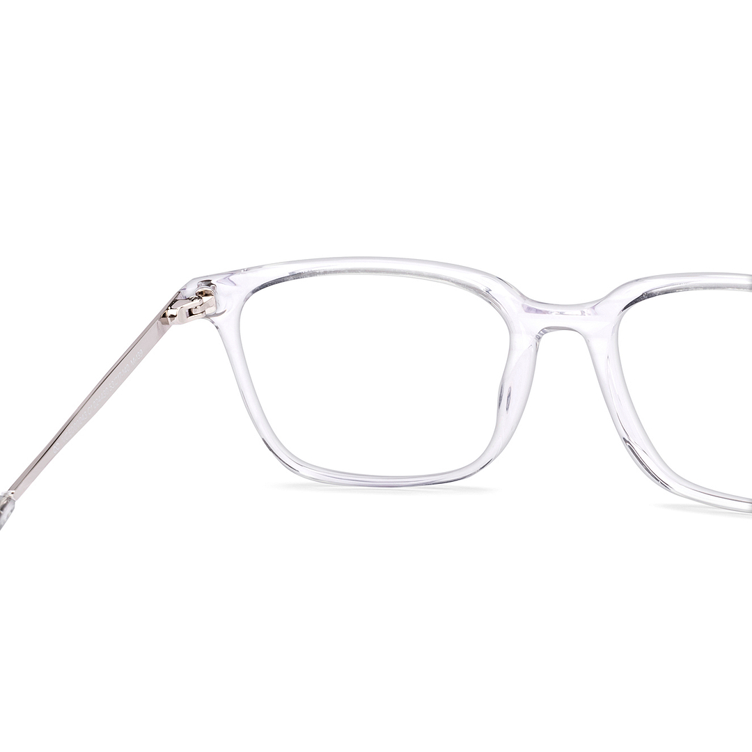 Vincent Chase Online Crystal Transparent Full Rim Square right side