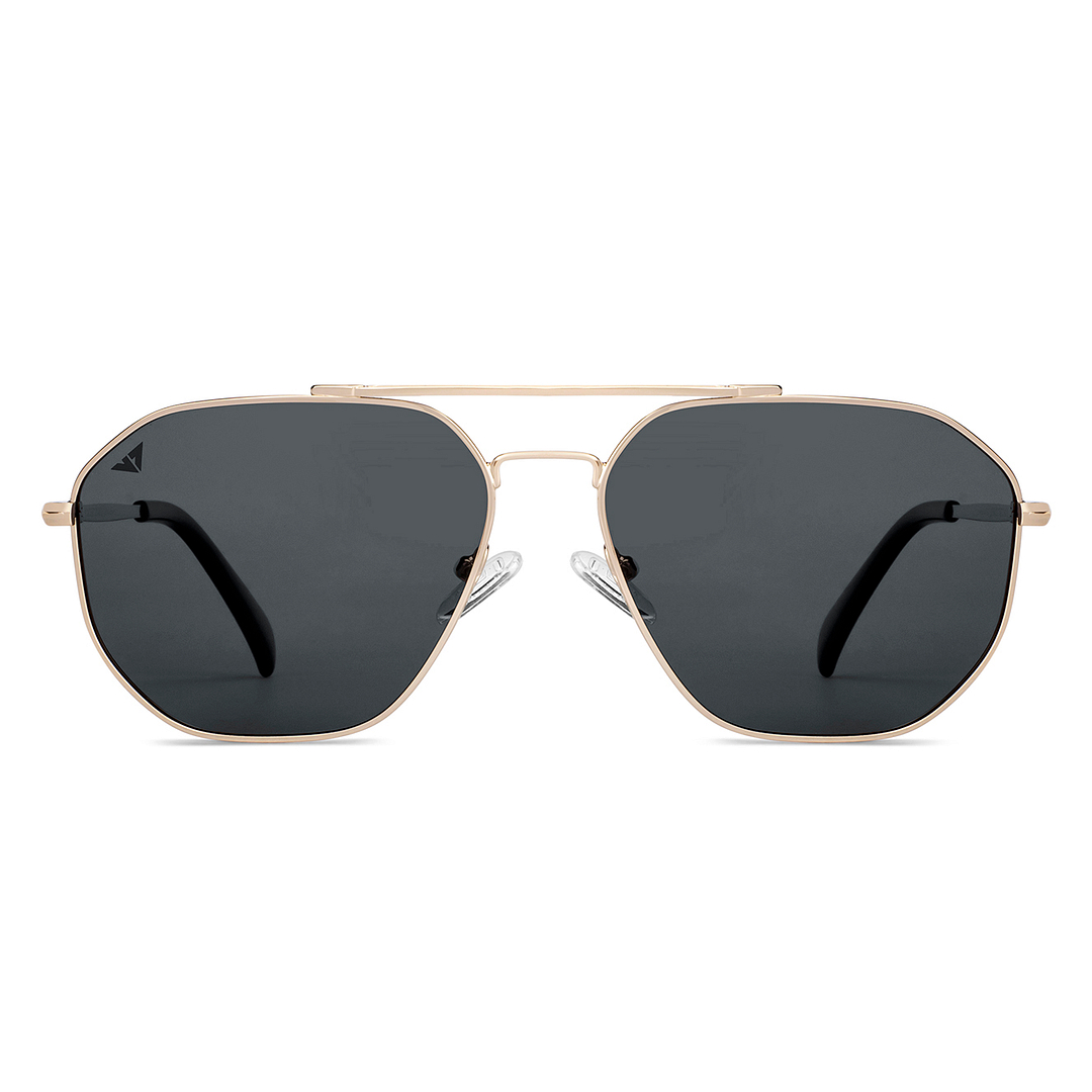 Vincent Chase Polarized Gold Full Rim Geometric right side