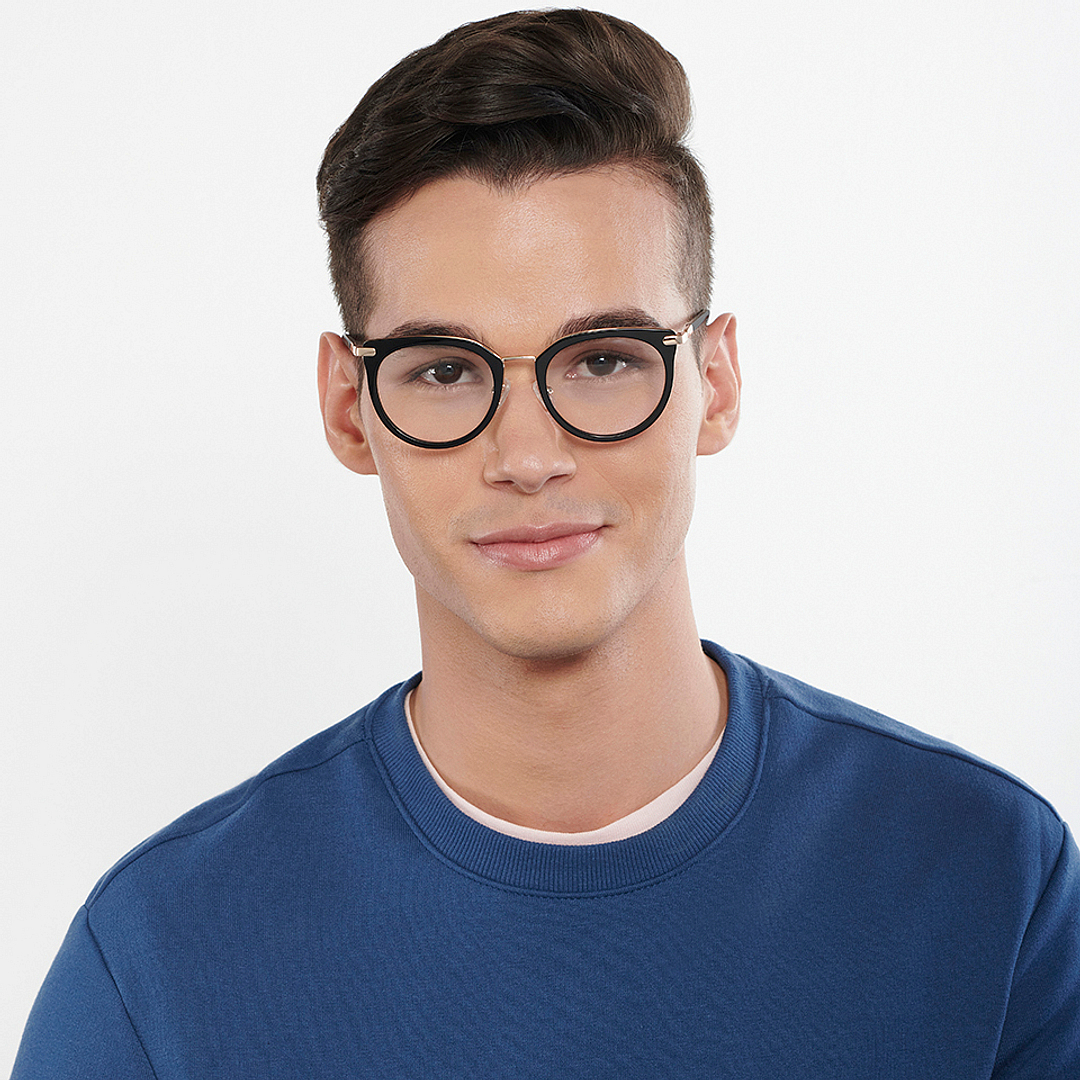 Vincent Chase Online Black Full Rim Cat Eye right side