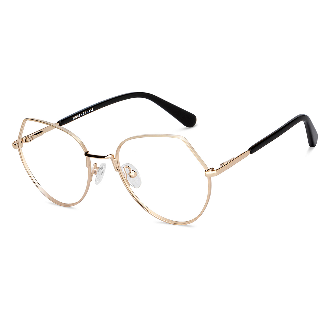 Vincent Chase Online Gold Full Rim Geometric right side
