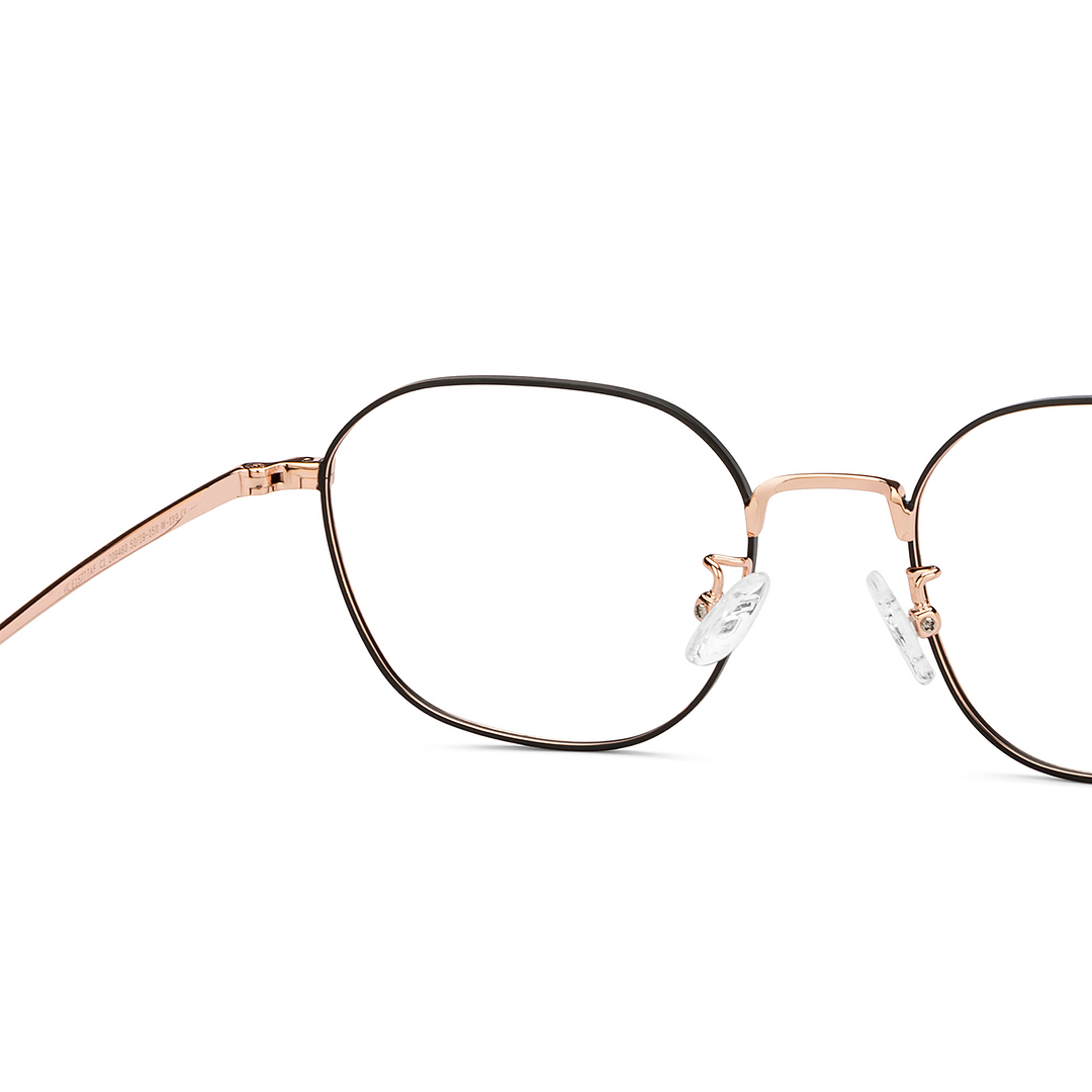 Vincent Chase Black Full Rim Round right side