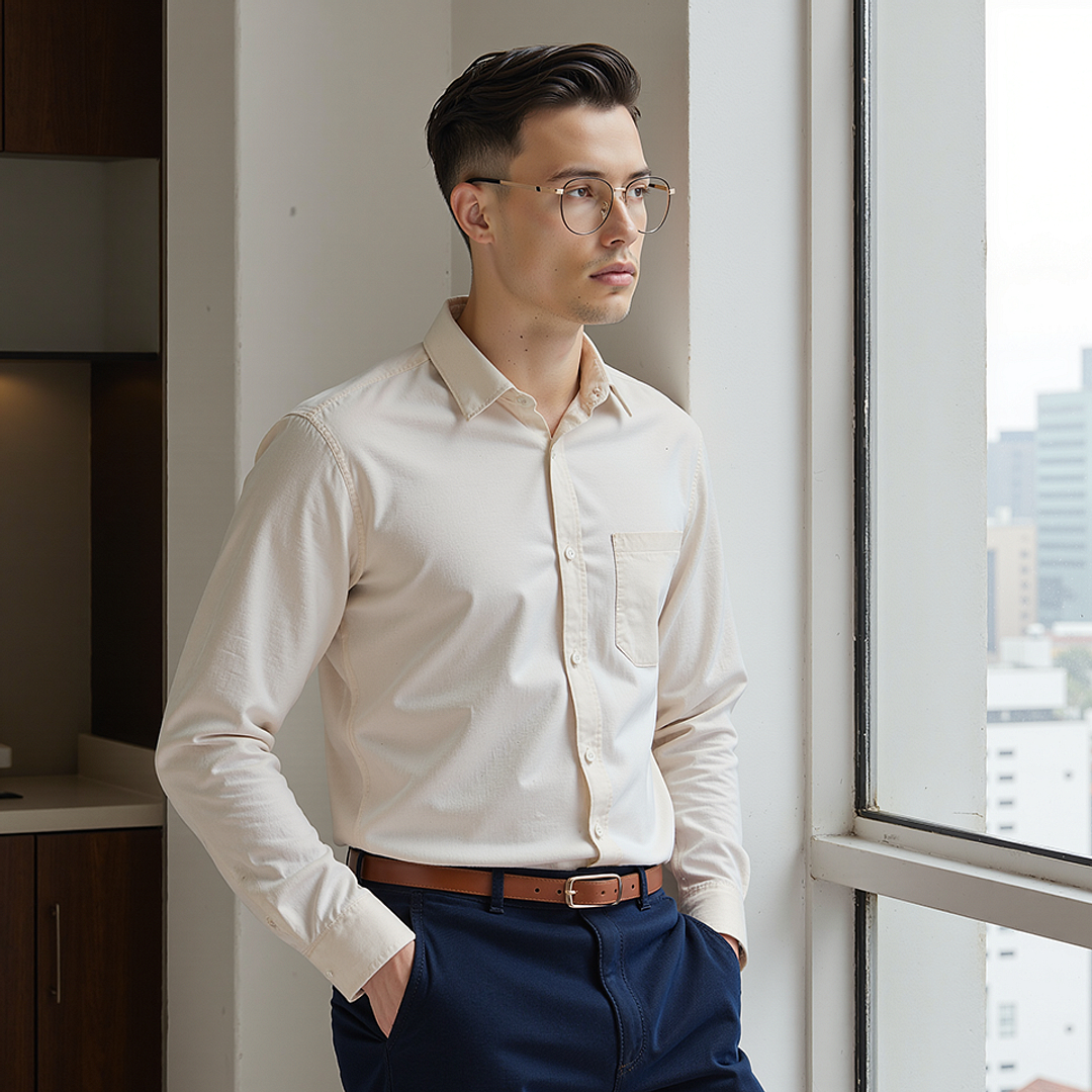 Vincent Chase Online Black Full Rim Round left side