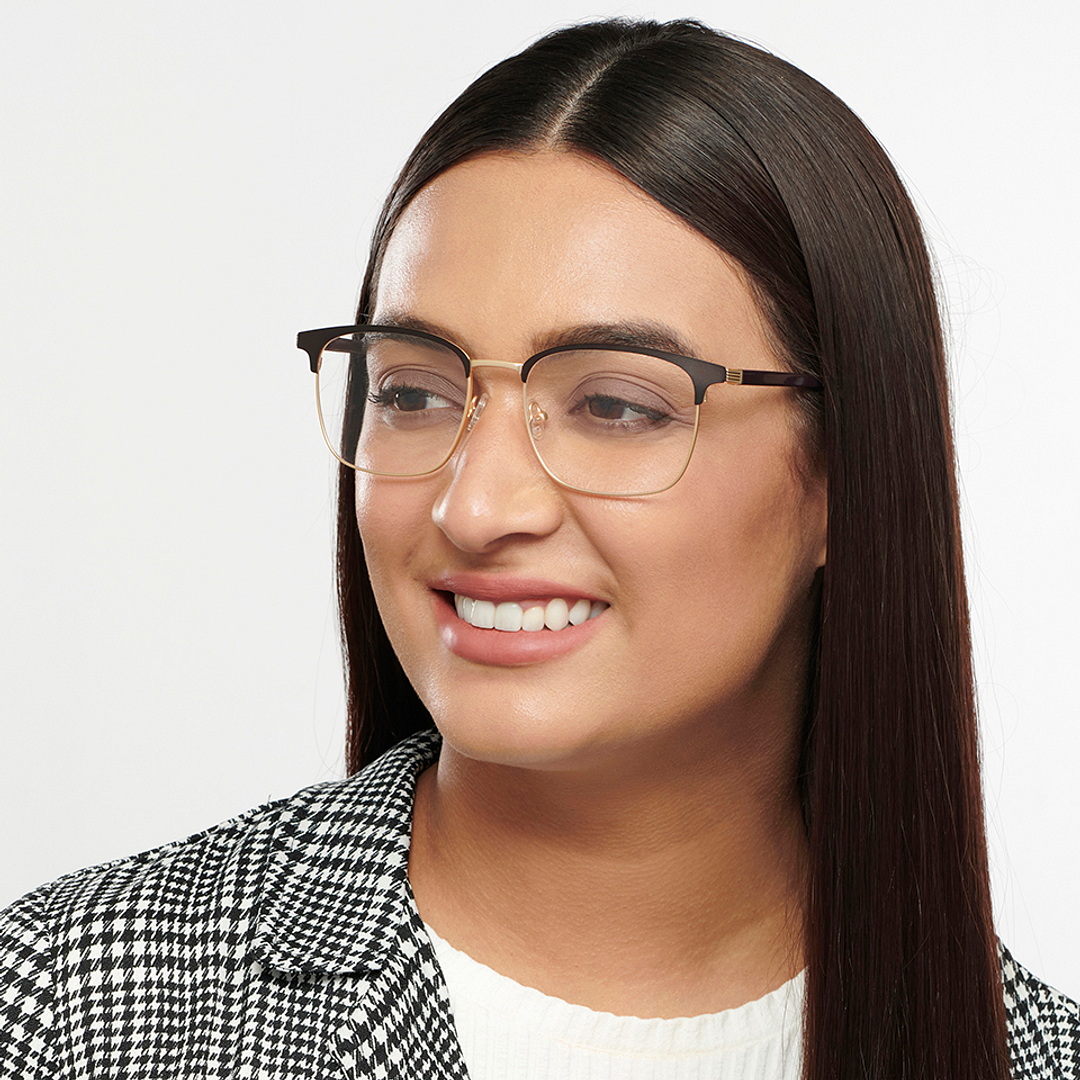 Vincent Chase Online Black Full Rim Square left side