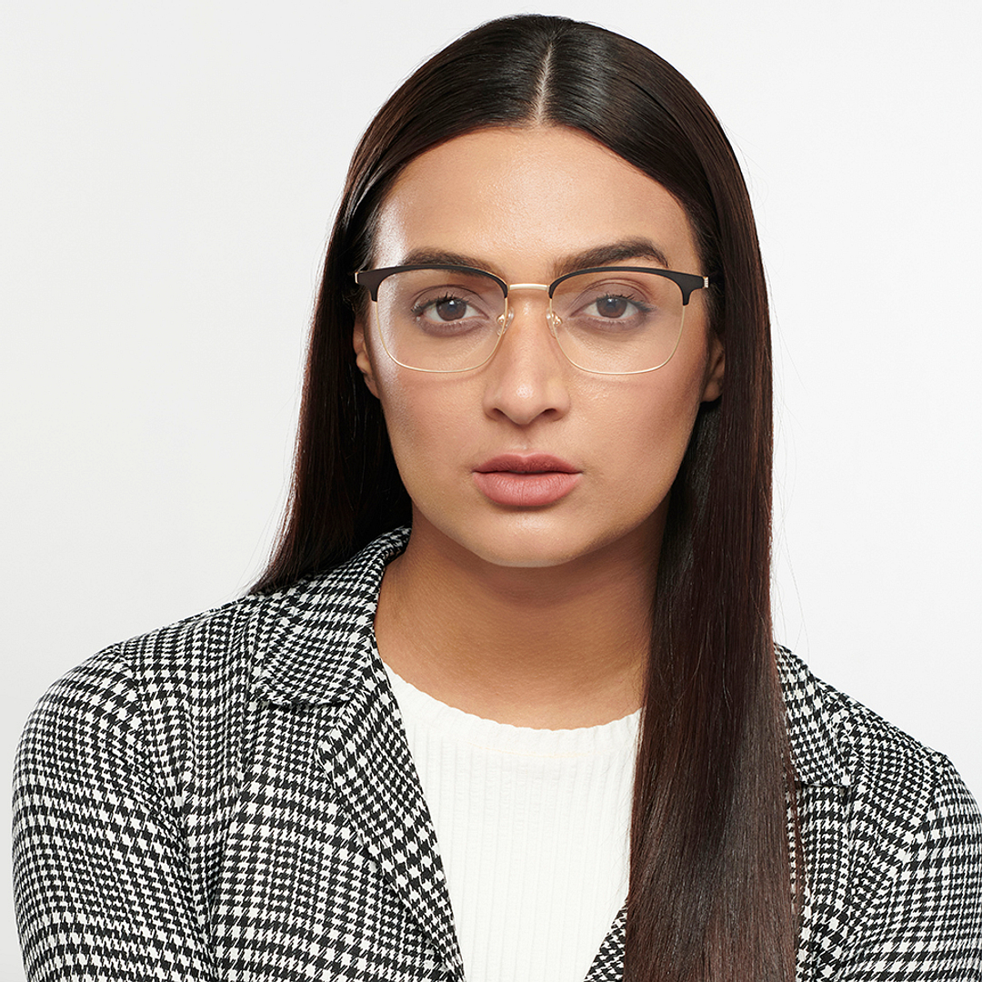 Vincent Chase Online Black Full Rim Square right side