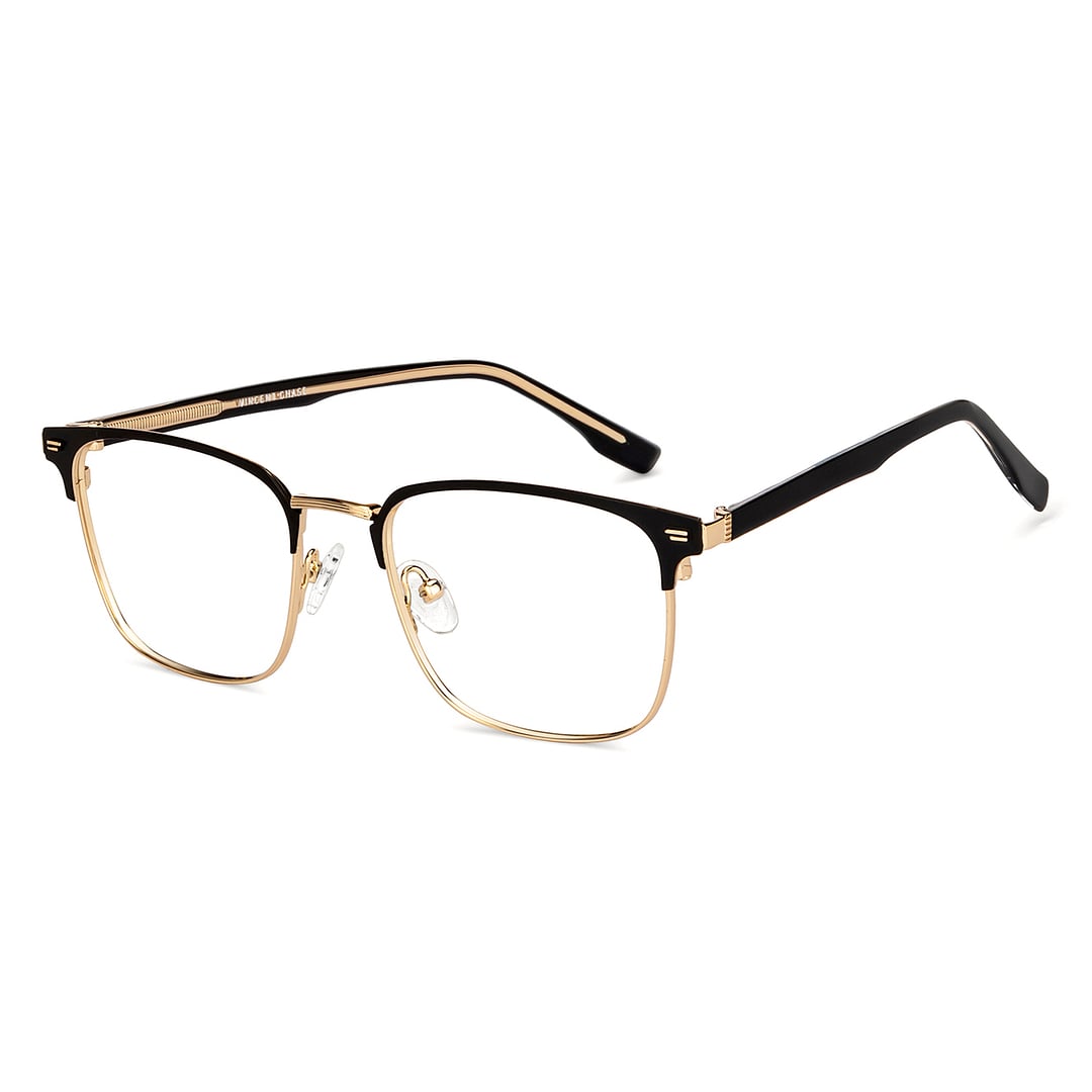 Vincent Chase Black Full Rim Square right side