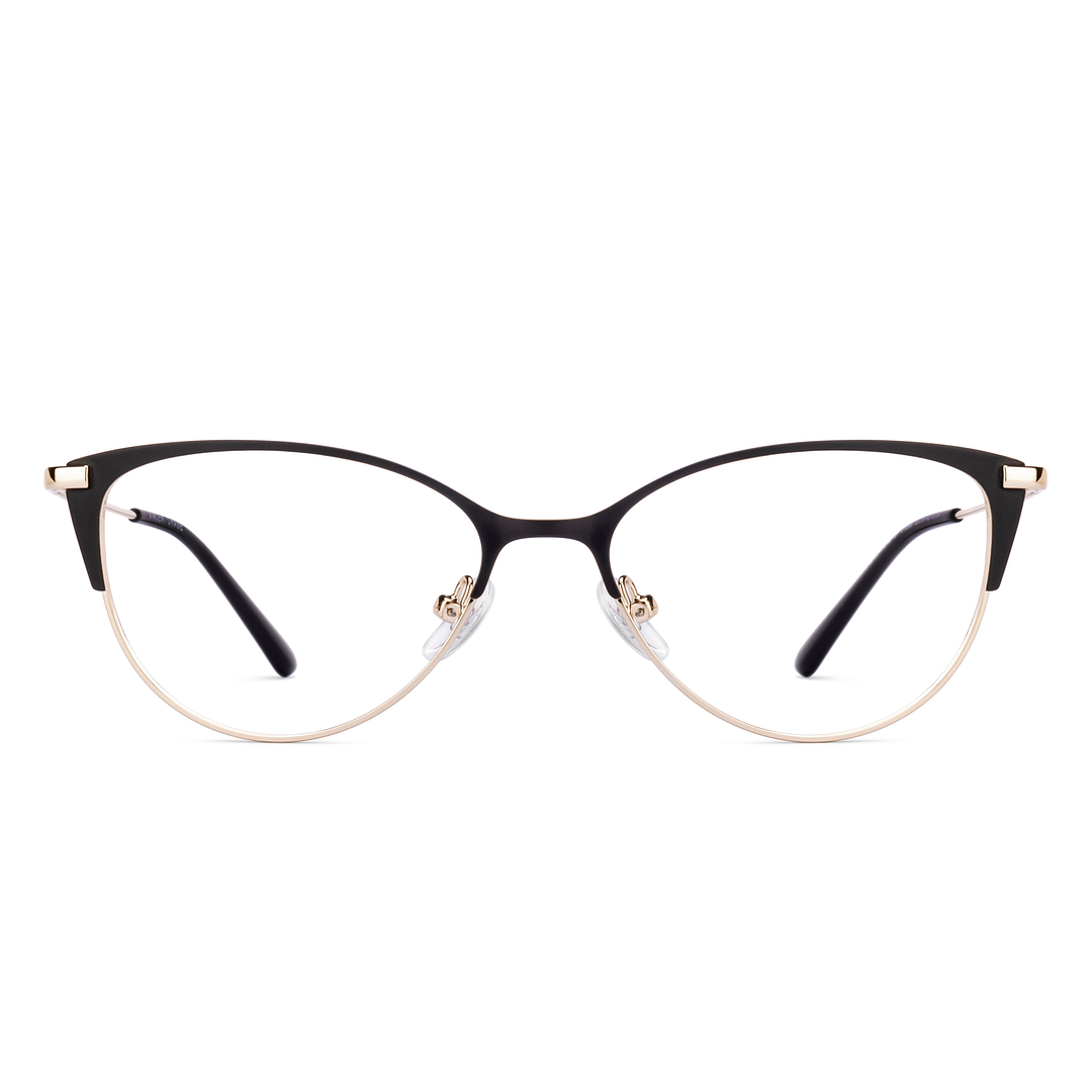 Vincent Chase Black Full Rim Cat Eye right side