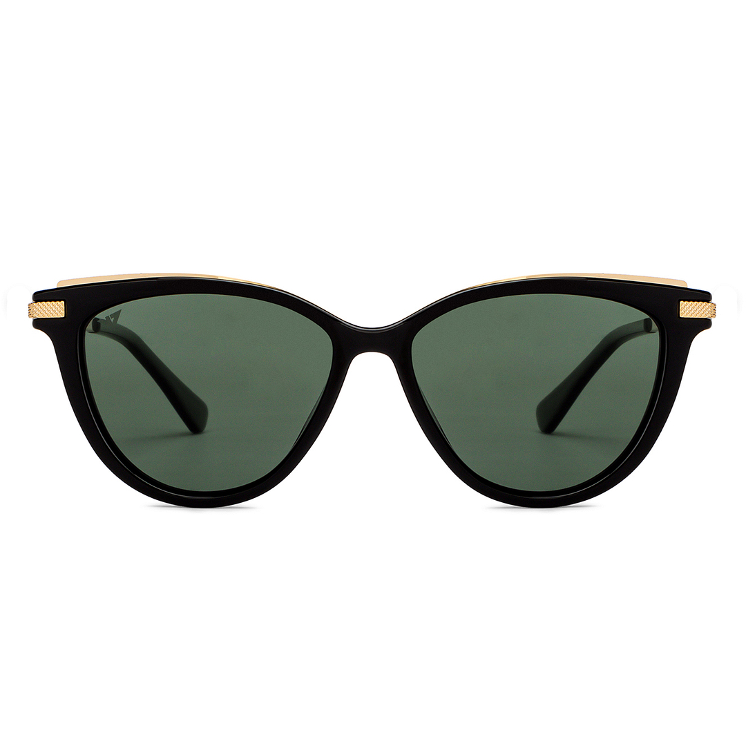 Vincent Chase Online Black Full Rim Cat Eye left side