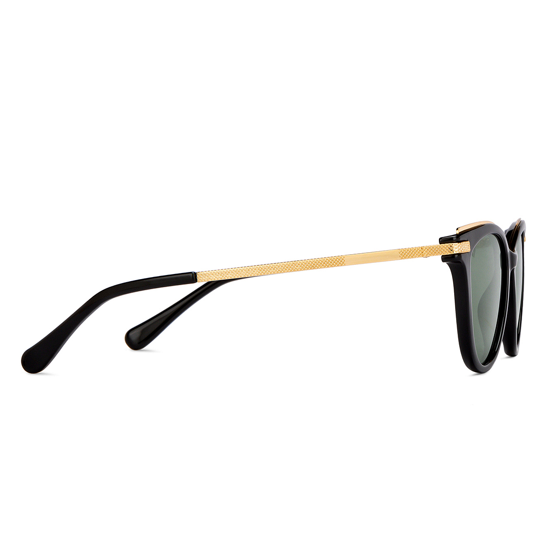 Vincent Chase Online Black Full Rim Cat Eye left side
