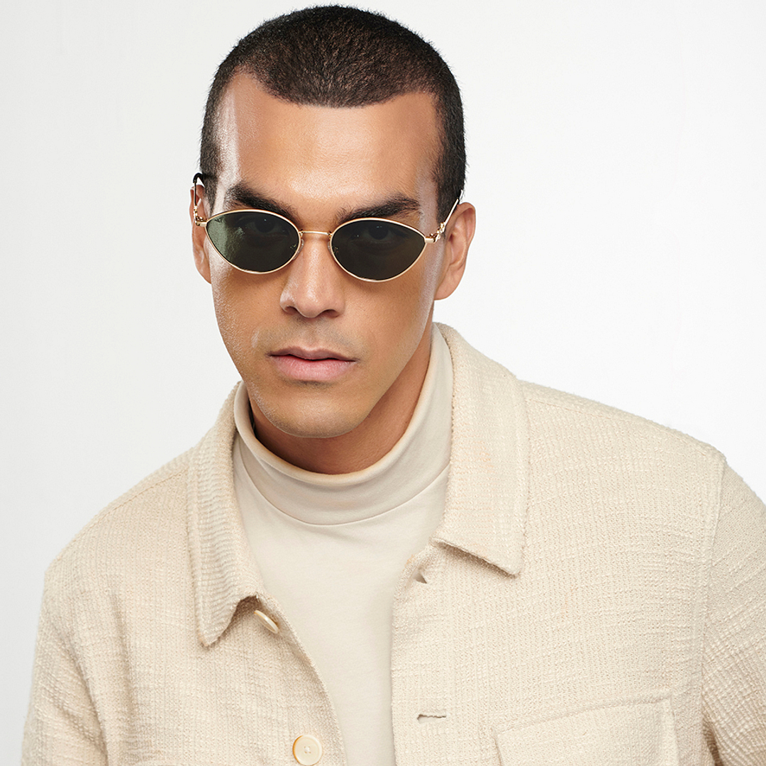 Vincent Chase Online Gold Full Rim Cat Eye right side