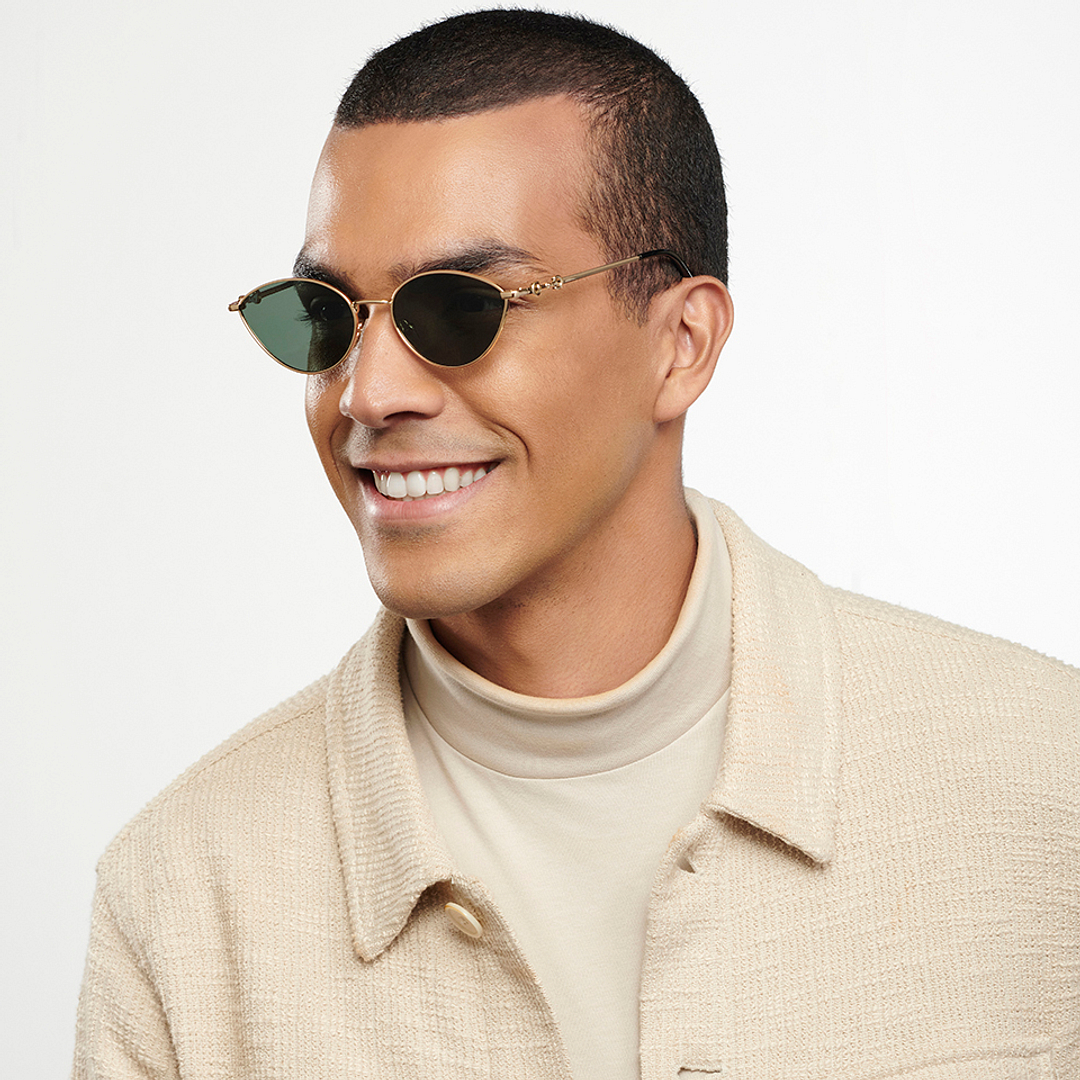 Vincent Chase Online Gold Full Rim Cat Eye right side