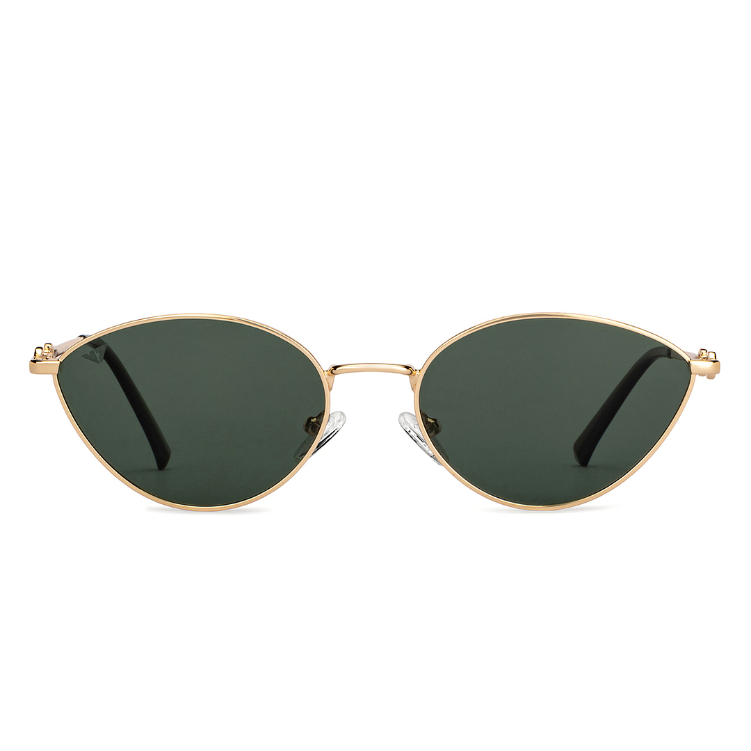 Vincent Chase Online Gold Full Rim Cat Eye left side