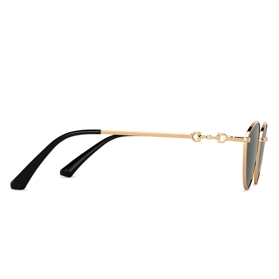 Vincent Chase Online Gold Full Rim Cat Eye left side