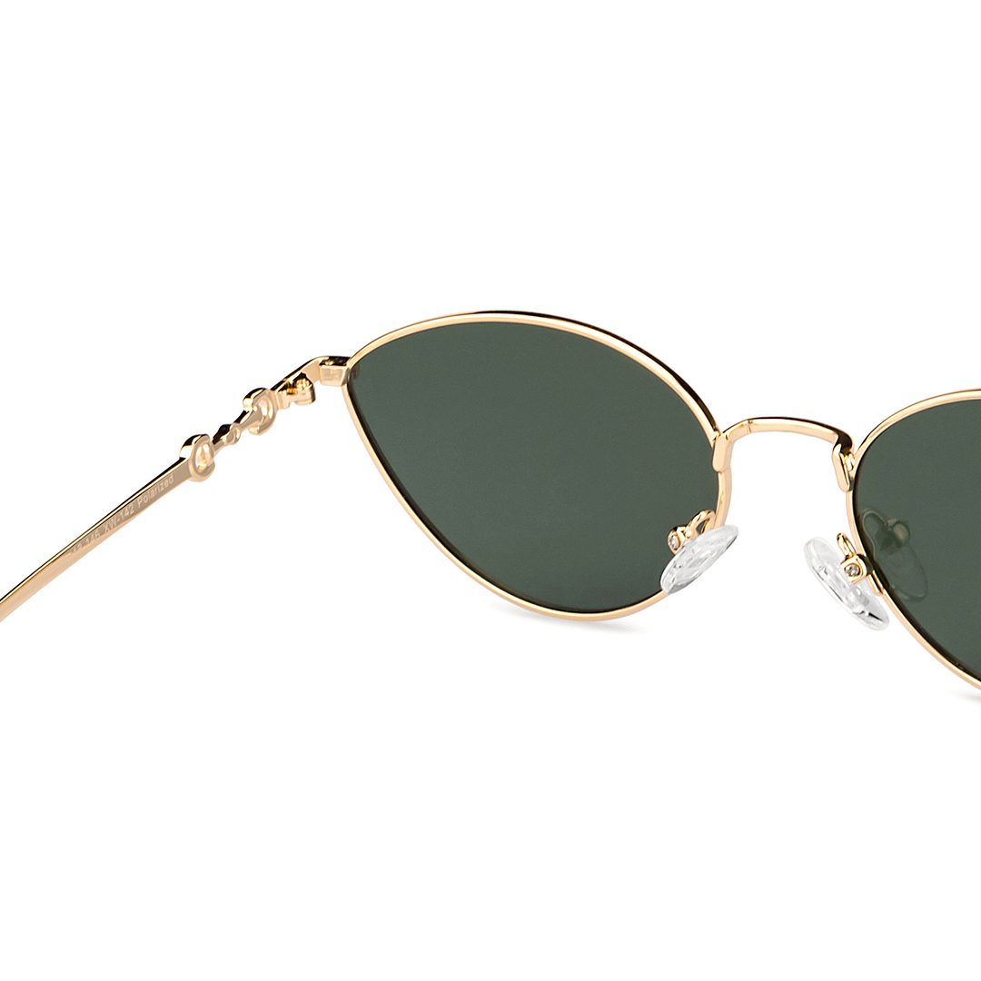 Vincent Chase Online Gold Full Rim Cat Eye left side