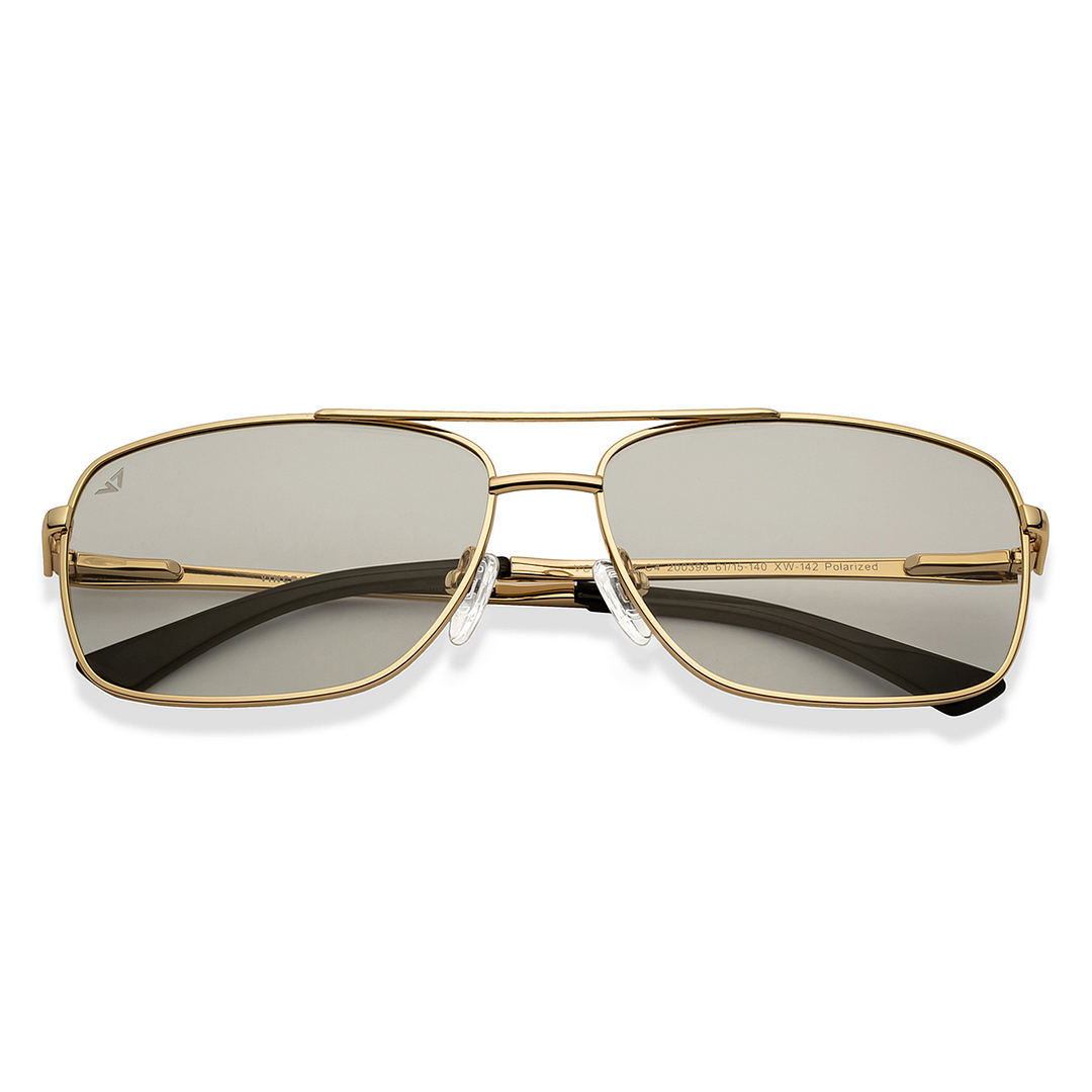 Vincent Chase Online Gold Full Rim Rectangle left side