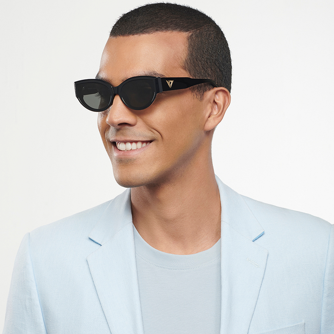 Vincent Chase Online Black Full Rim Cat Eye right side