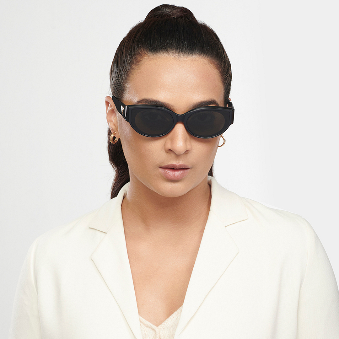 Vincent Chase Online Black Full Rim Cat Eye right side