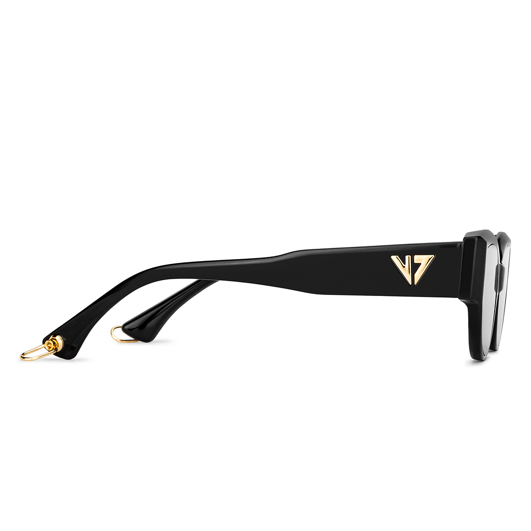 Vincent Chase Online Black Full Rim Cat Eye left side